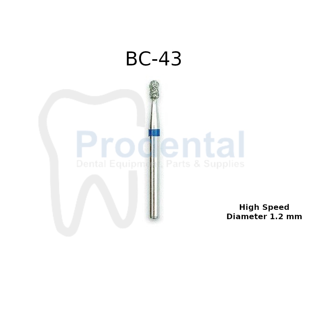 Bur Gigi BC-43 Unbrand / Bur High Speed Handpiece / Bur Gigi Diamond / Mata Bur Gigi Highspeed