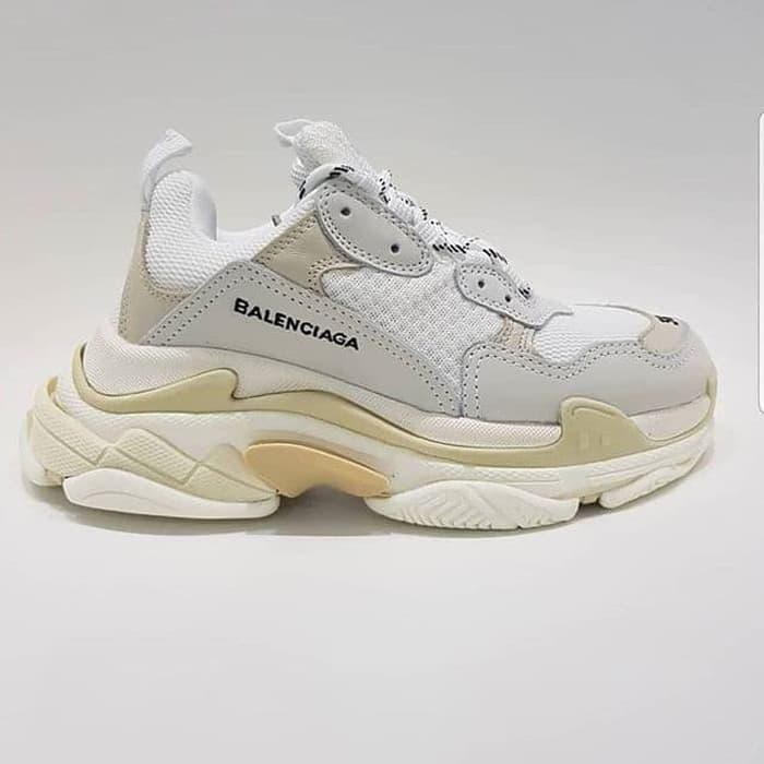 balenciaga shoes cream