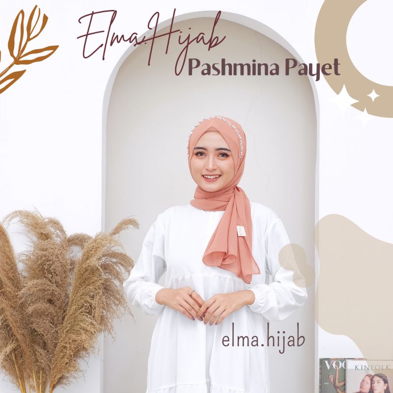 Pashmina Payet Ceruti Babydoll by elma.hijab
