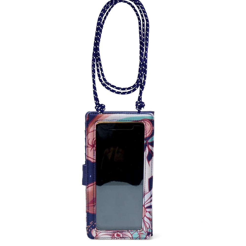 GRATIS ONGKIR Wallts Delmont Stellar Libra - Tas Dompet HP Handphone Selempang Wanita dan Pria Phone Wallet (ART. 1353)