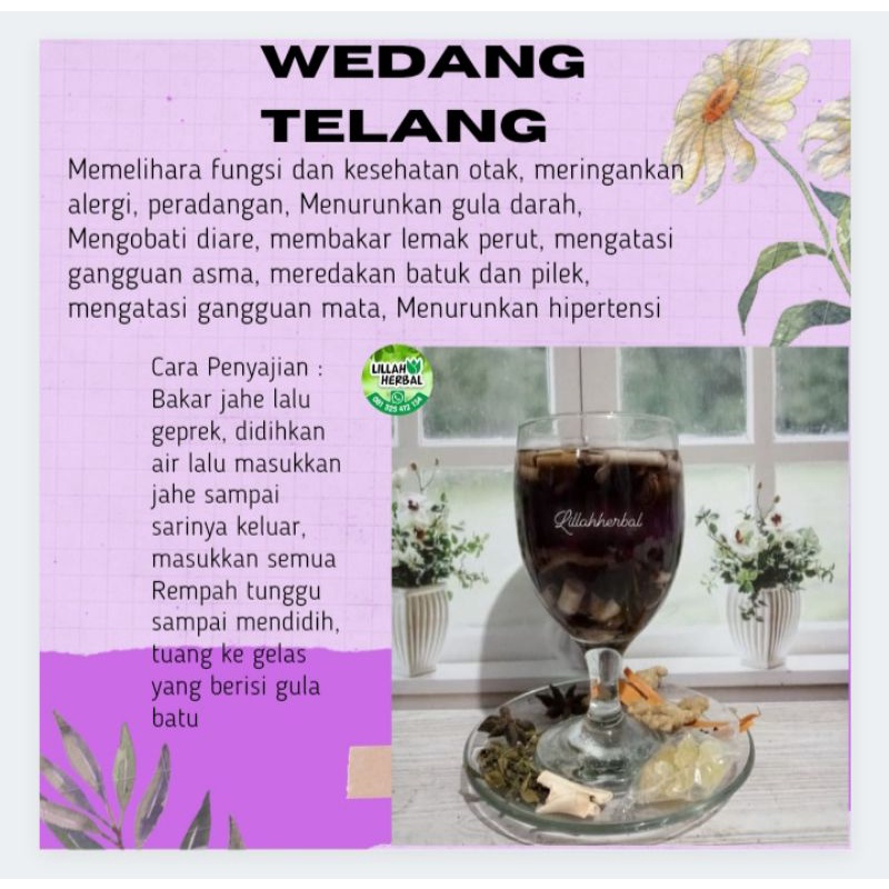 

Wedang Telang
