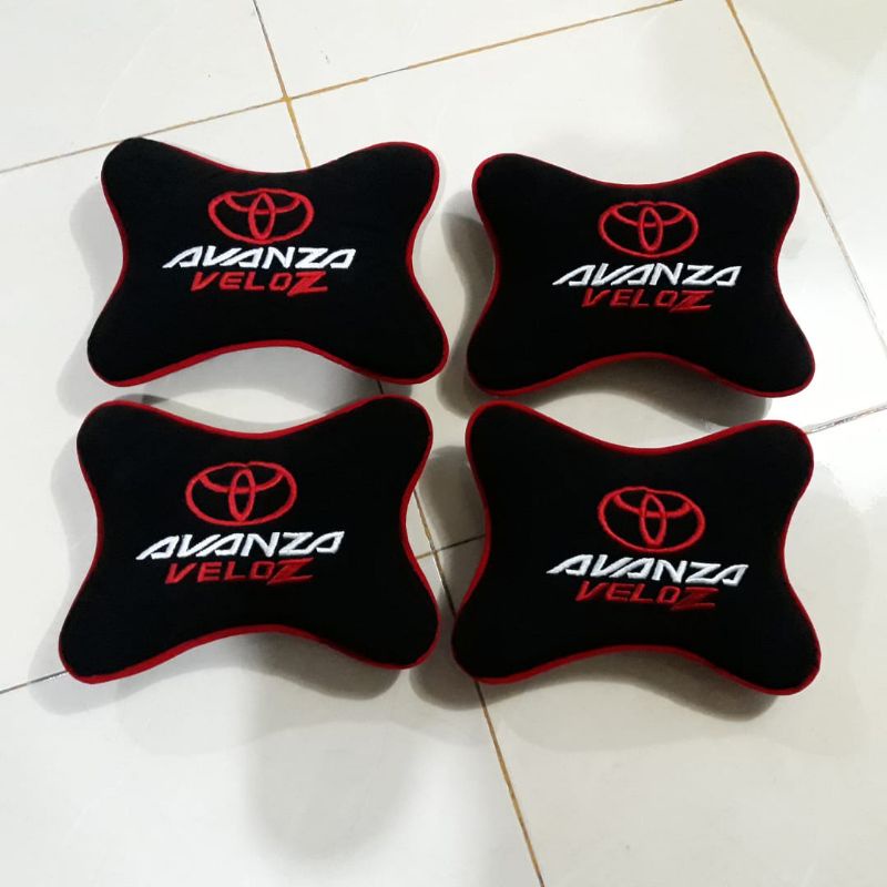 new headrest toyota avanza bantal toyota avanza veloz aksesoris interior mobil avanza