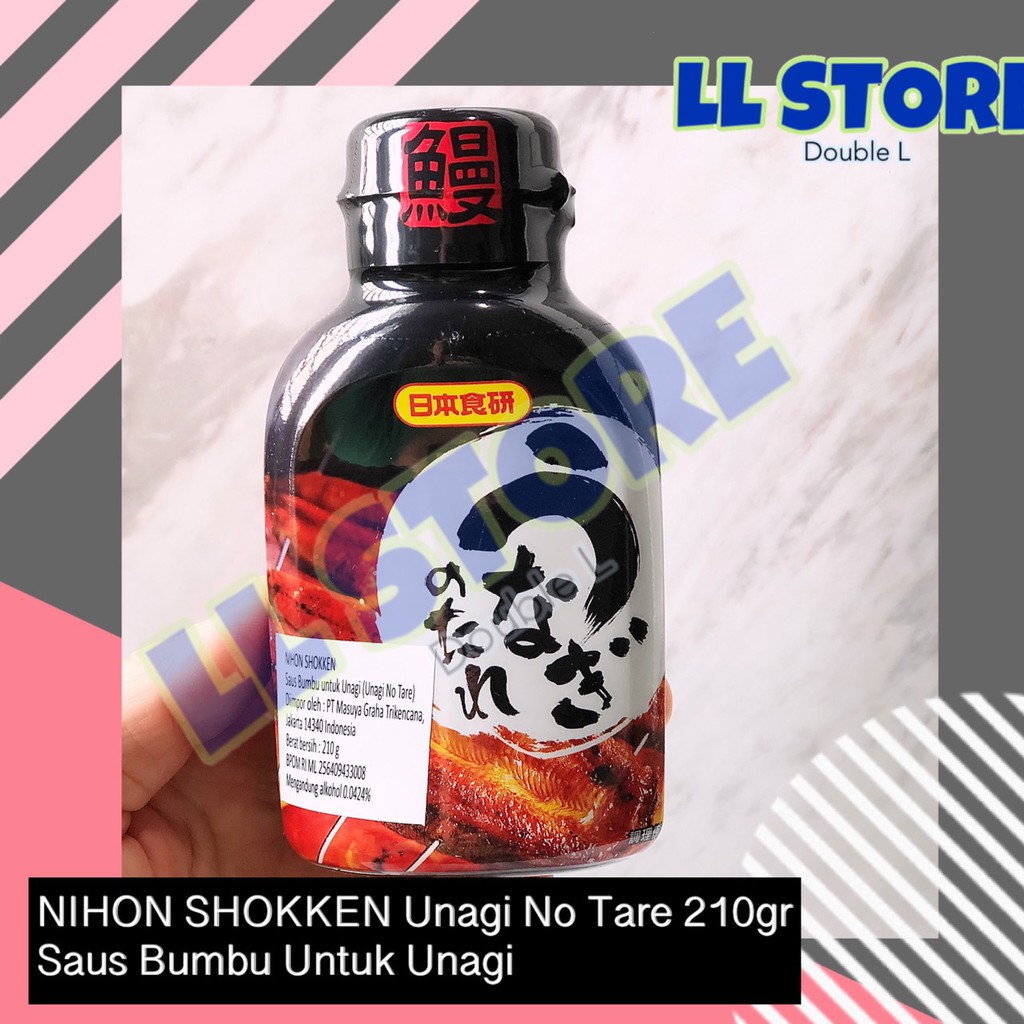 NIHON SHOKKEN Unagi No Tare 210g | Saus Bumbu Untuk Unagi Jepang