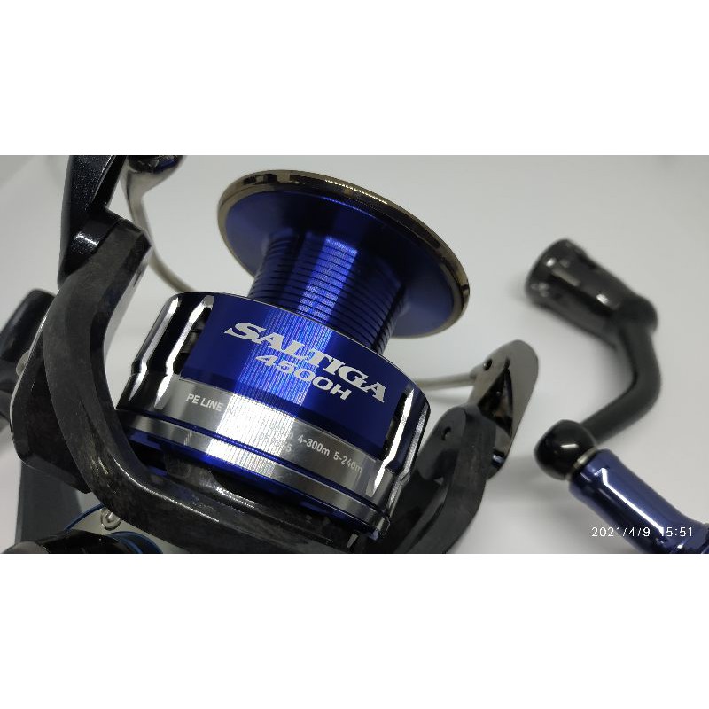 Fishing Reel Daiwa Saltiga 4500H 2015 BNIB