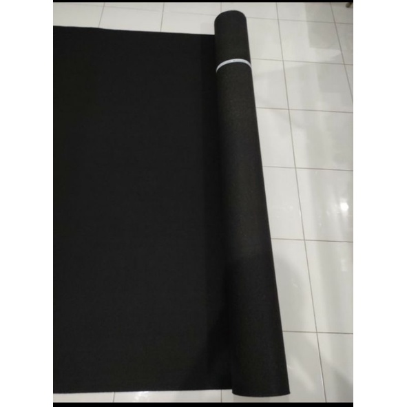karpet hitam 180cm x 200cm
