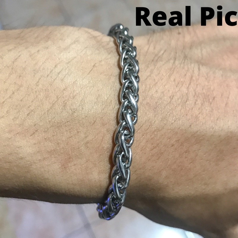 Gelang Rantai Titanium Pria dan Wanita Model Terbaru