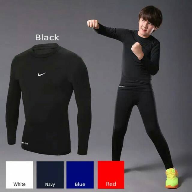 NEW Kids Baselayer Manset Anak Baju Olahraga NEW Kids Baselayer Manset Anak Baju Olahraga