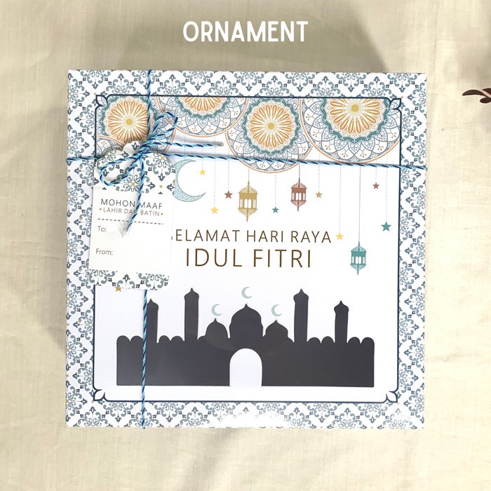 

TERBARU Box Lebaran / Idul Fitri 22 x 22 x 8 cm - ORNAMENT