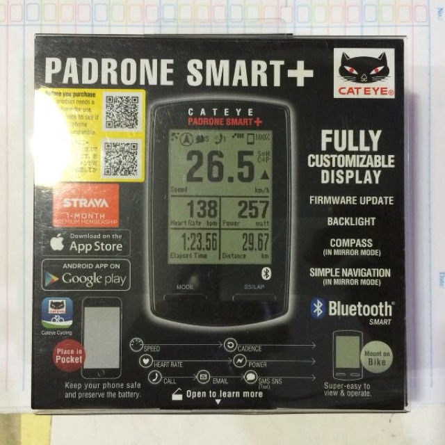 cateye padrone smart bike computer