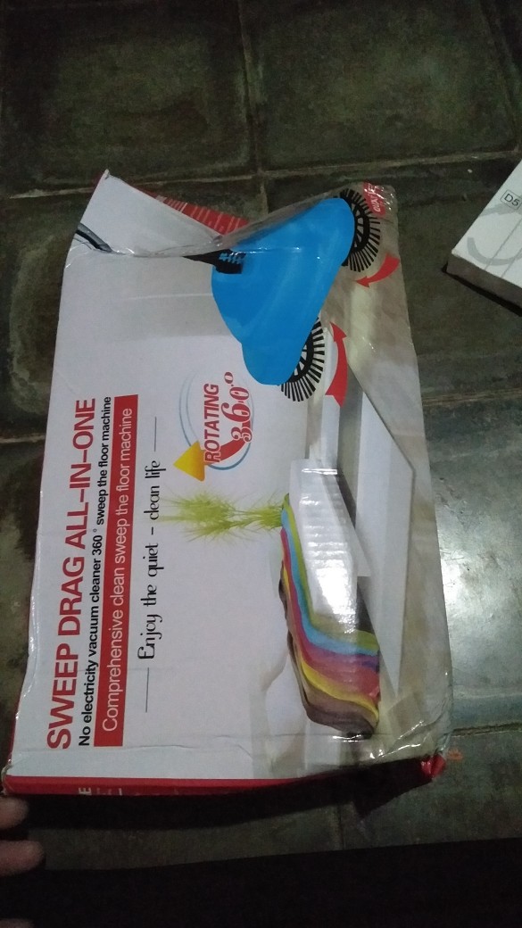 Pel Lantai Spray Mop Otomatis - Sapu Elektrik Otomatis