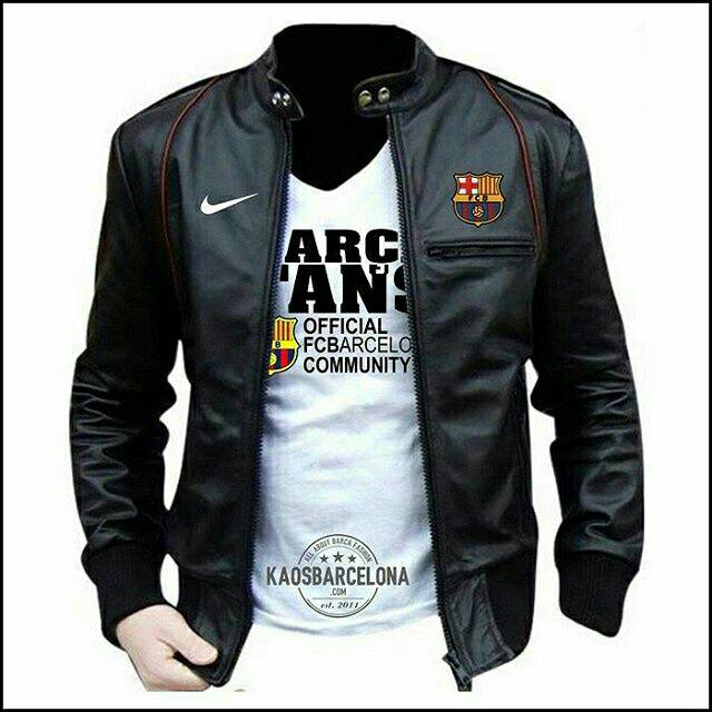 Jaket kulit Barcelona