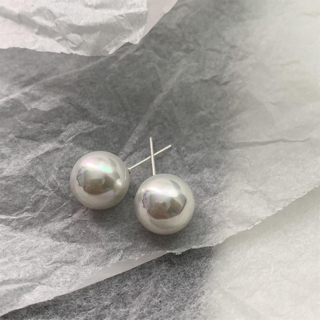 Anting Mutiara Gaya Retro Korea Hong Kong Untuk Aksesoris