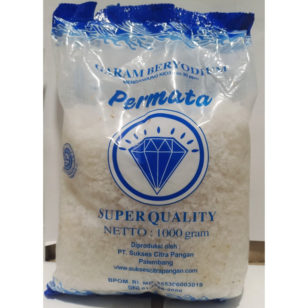 

Garam Kasar Beryodium 1 KG Murah Meriah