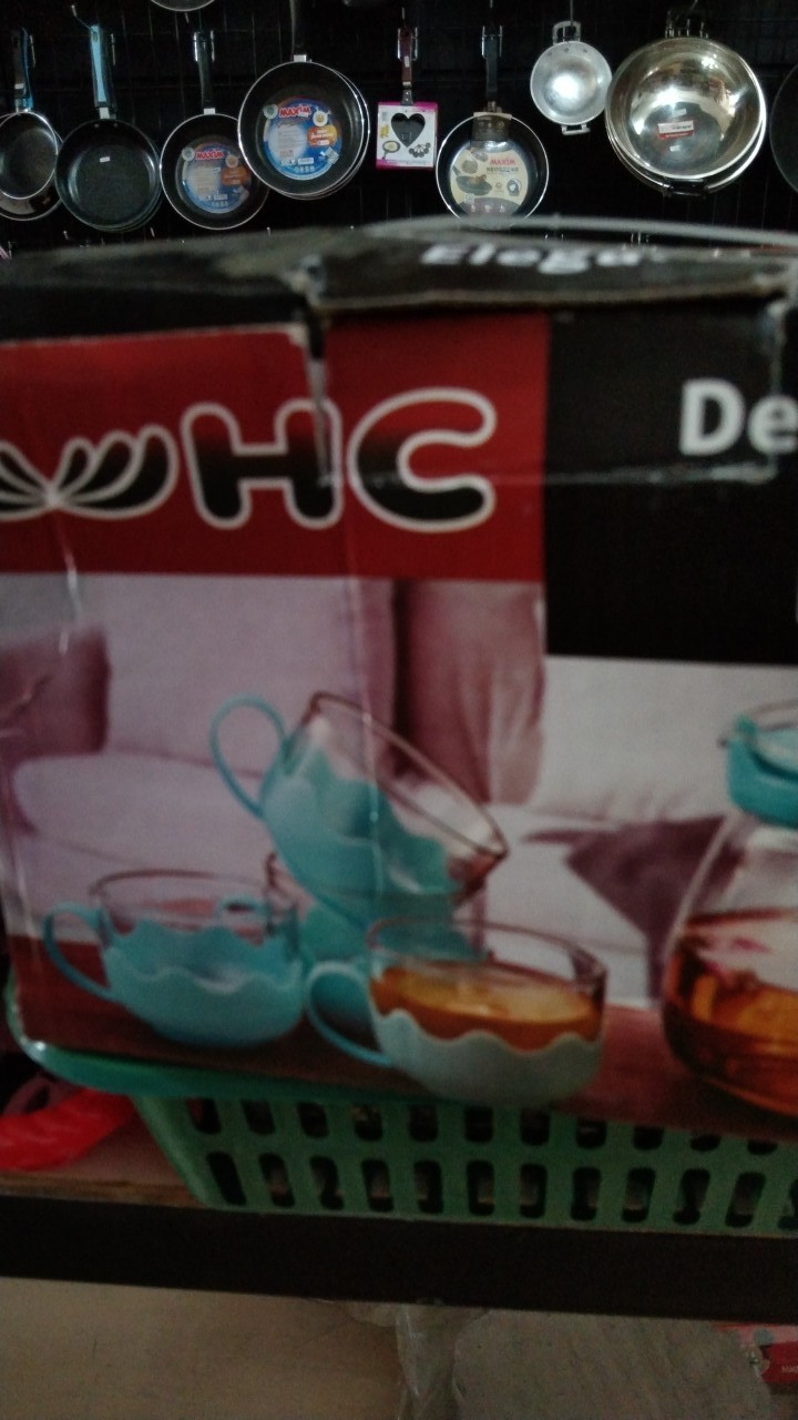 Teapot Teko Teh Tea Pot Gelas Teko Kaca+ Saringan 5 In 1  Perlengkapan Rumah  Ruang Makan Cangkir Perlengkapan Rumah  Peralatan Makan  Jug, Pitcher, & Aksesoris