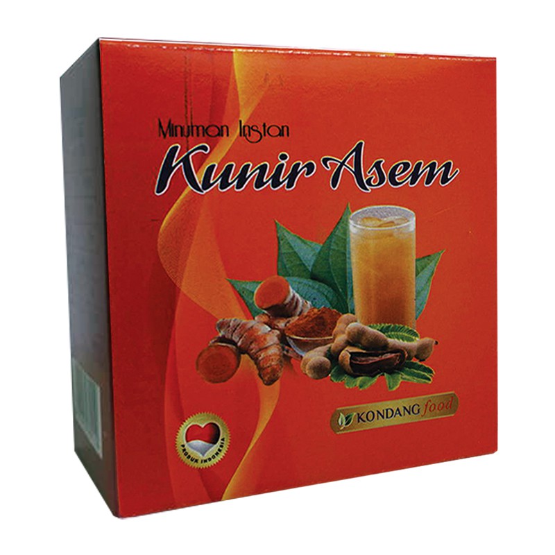 

Kondang Food Kunir Asem Box (21gr x 5s),=