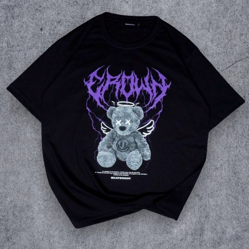 FC - KAOS OVERSIZE EROWN // KOAS MOTIF BONEKA EROWN T- shirt