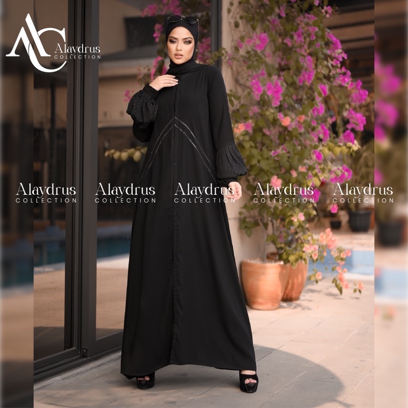 Abaya Gamis Maxi Dress Busana Muslimah Gamis Arab Saudi 863