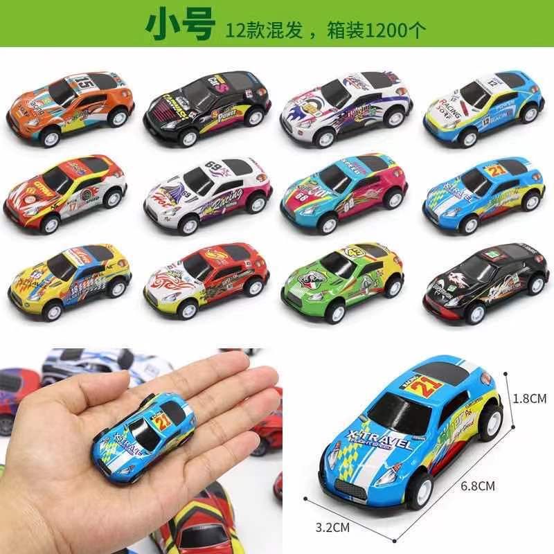 Mainan Anak Mobil Mini Pull Back Bahan Alloy / Racing Mini Car Kids Toys Toddler Toys