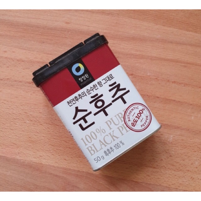 

Korean Pure Black Pepper Bubuk Merica Hitam Korea 100% Pedas