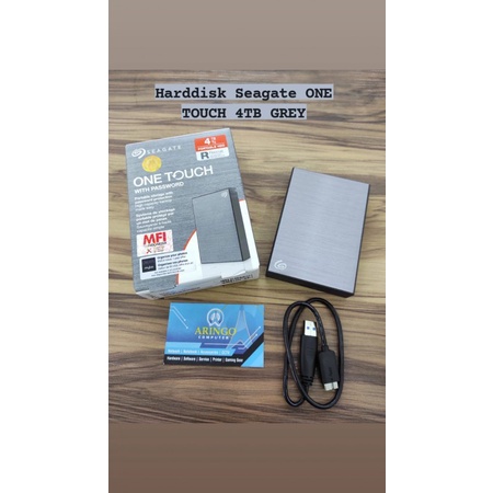 Harddisk Seagate ONE TOUCH 4TB GREY