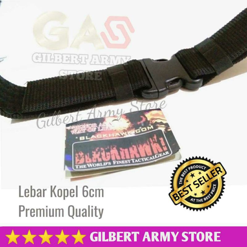 Kopel Blackhawk Tactical Murah Hitam Kualitas Premium Grosir Kopel Army  Militer Gilbert Army Store