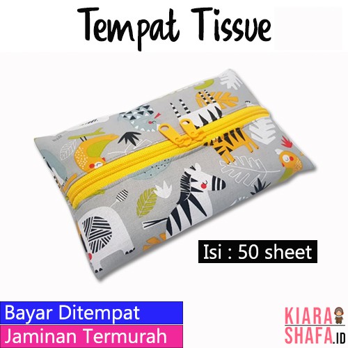 TEMPAT TISSUE PORTABLE - TEMPAT TISU MOTIF LUCU