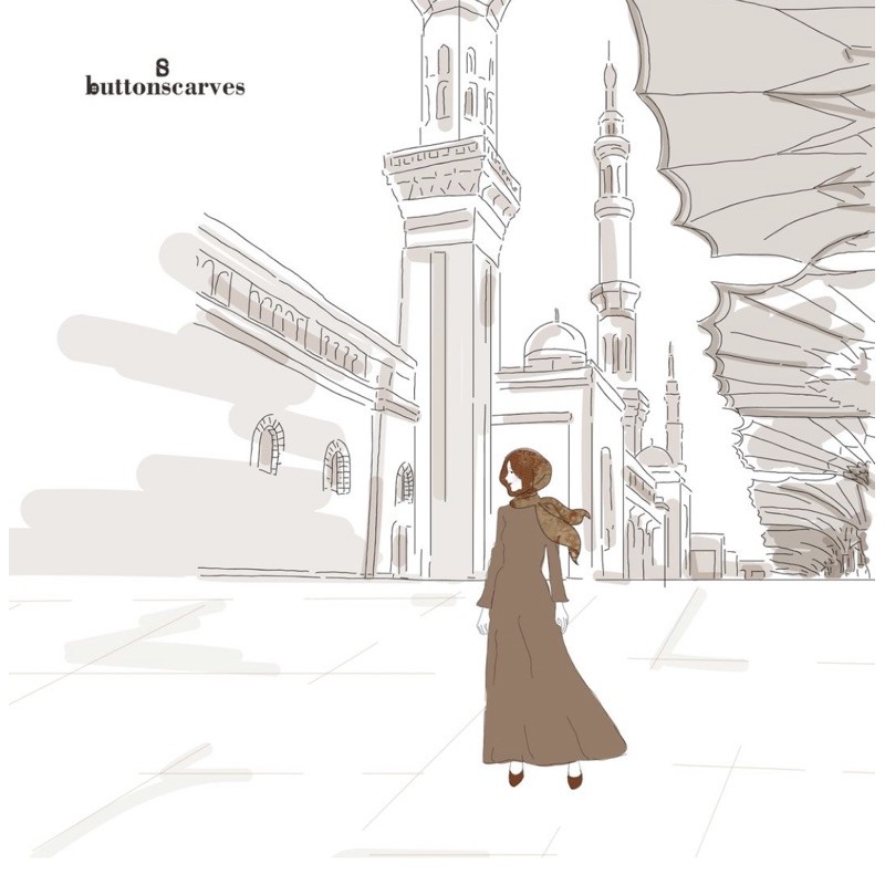 Buttonscarves Haramain Series