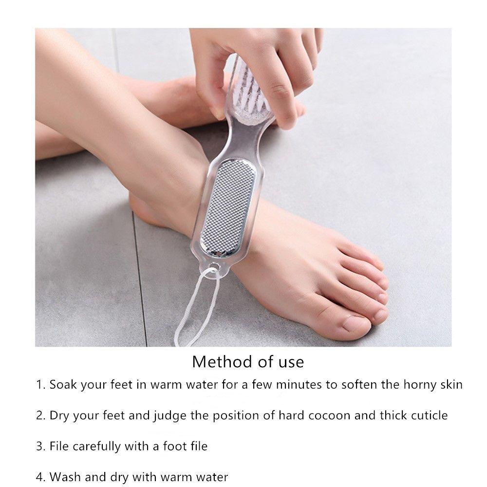 R-flower Foot Brush New Heel Sole Gosok Kaki Penghilang Kulit Mati