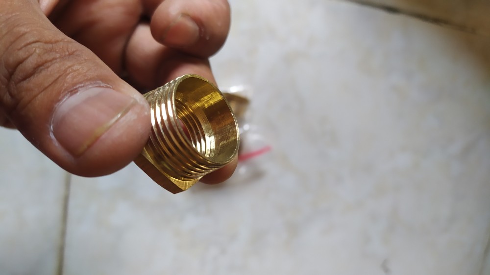 Verlope Ring Ukuran 1/2 X 3/4 Kuningan