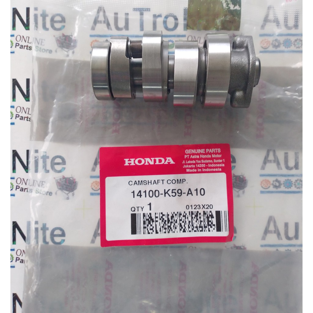 CAMSHAFT COMP Noken As Penggerak Klep 14100-K59-A10 Original Honda Vario 150 FI ESP 14100K59A10
