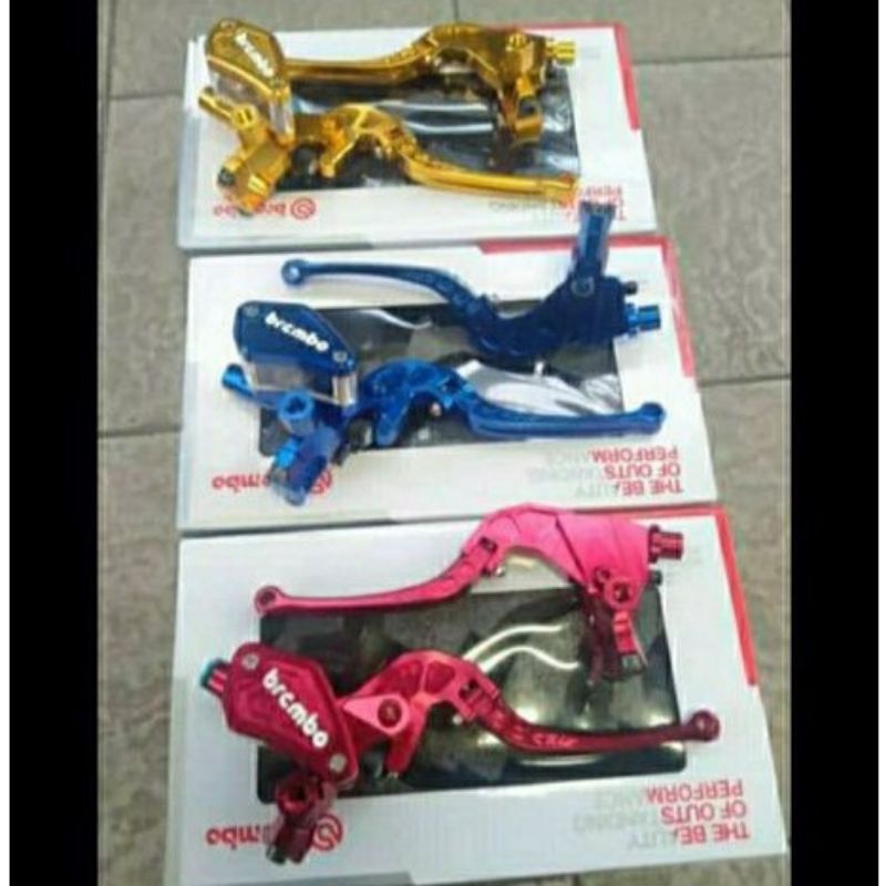 Master rem Brembo - lipat Handle Master rem Brembo lipat full cnc