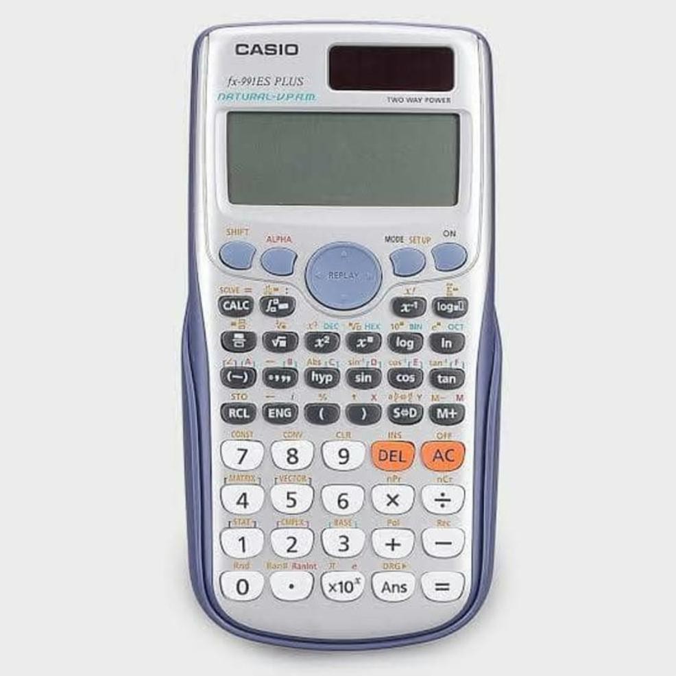 

KALKULATOR ILMIAH SCIENTIFIC CALCULATOR ALAT HITUNG CASIO FX-991ES PLUS GARANSI RESMI 1 TAHUN