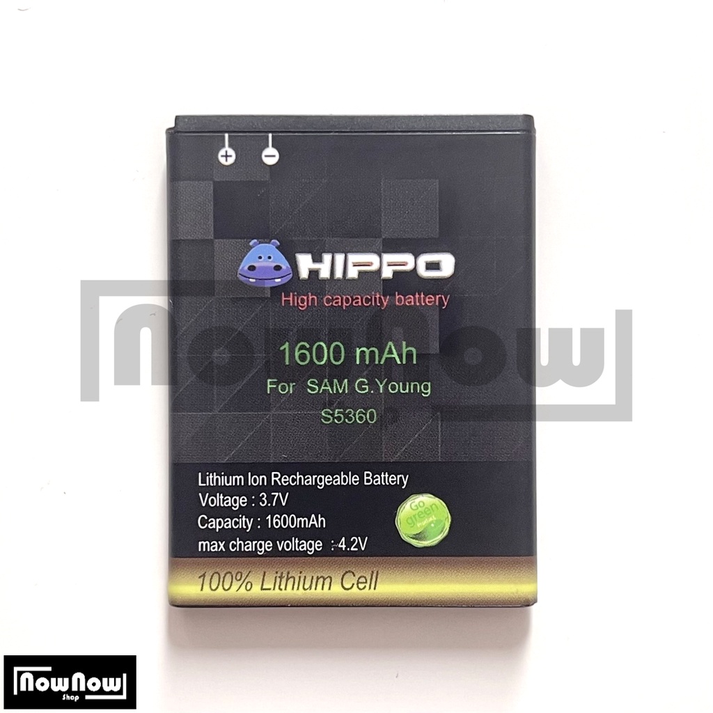 Baterai Hippo Samsung Galaxy Chat B5330 Pocket S5300 Y Young 1 S5360 Wave Y S5380 EB454357VU Original Batre Batrai HP Garansi Resmi