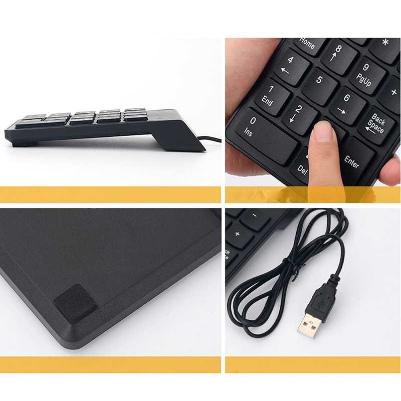 ANENG Numeric Keypad Numpad LED Backlight USB - K24