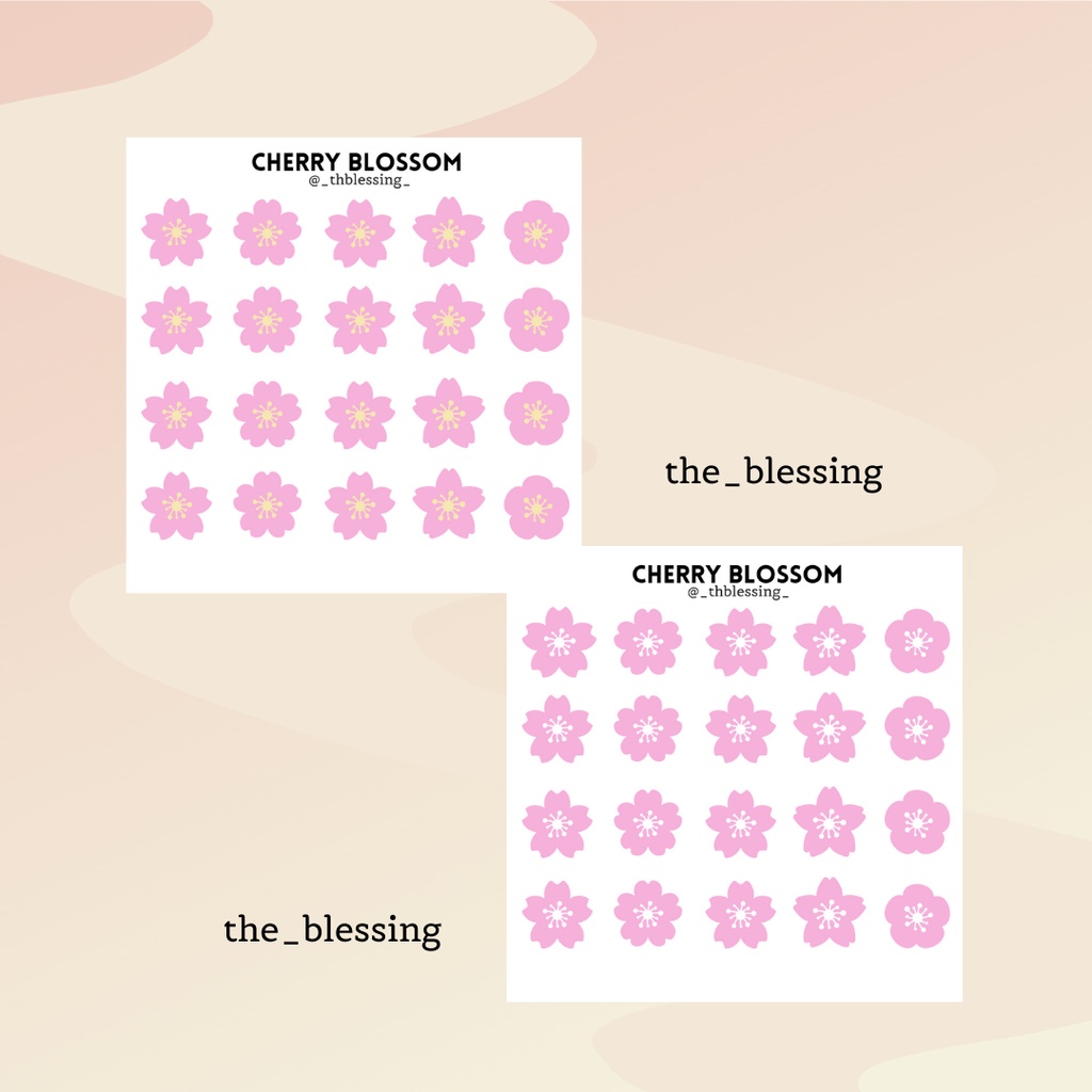 

Sakura / Cherry Blossom Stiker