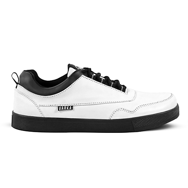 Sepatu Sneakers Pria V 1984 Brand Varka Sepatu Casual Kets Pria Santai Kuliah Kerja Hangout Murah Berkualitas Warna Putih