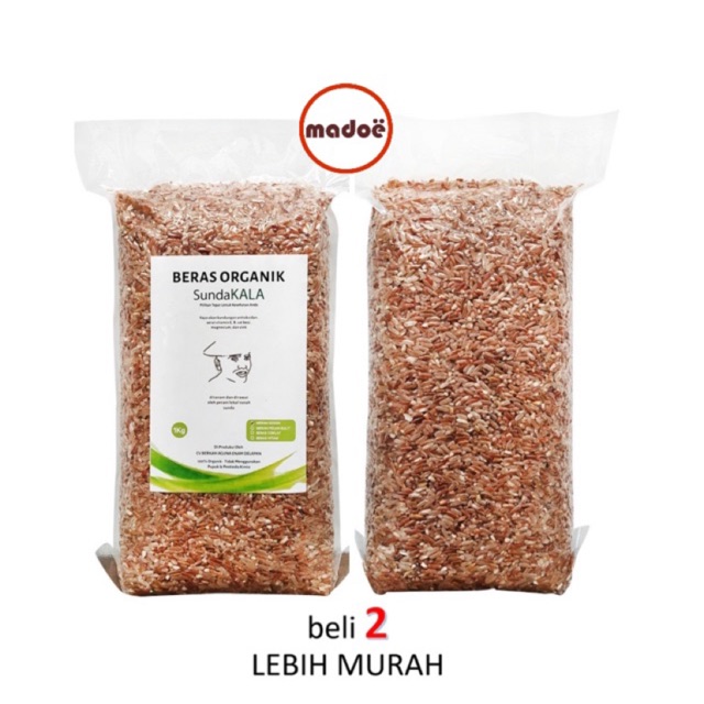 

HG Beras Merah Organik SundaKala @1kg SOSOH