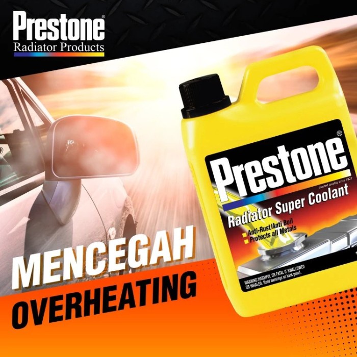 Prestone Radiator Super Coolant 1 L Concentrate Air Pendingin Radiator