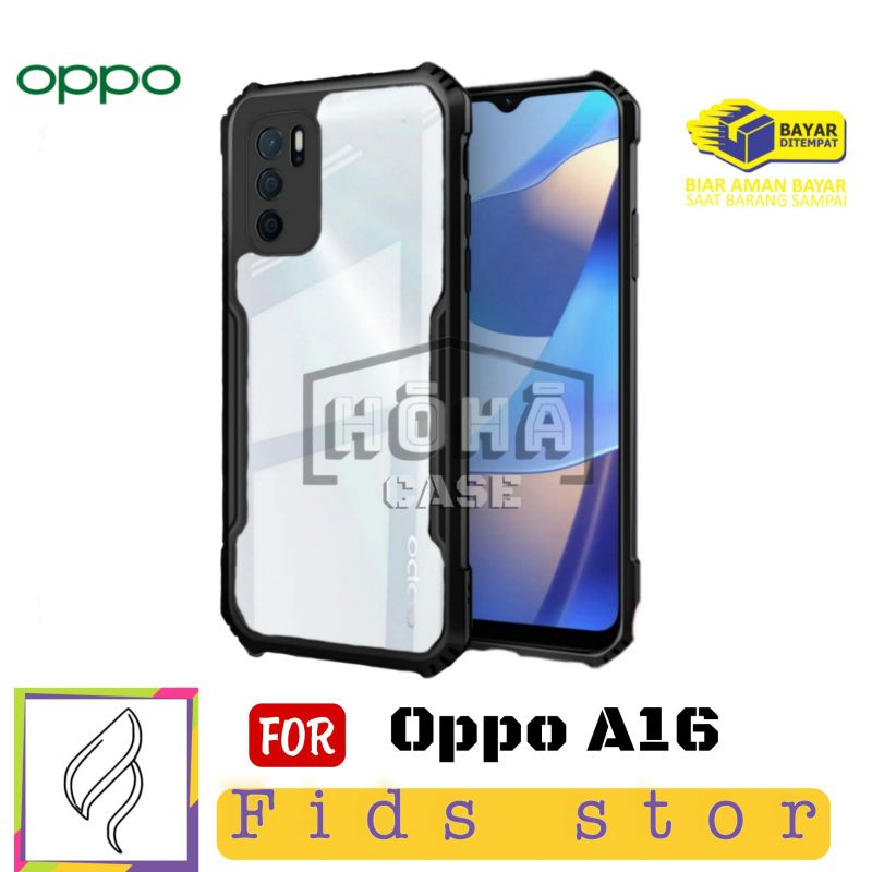 PROMO Case OPPO A16 Shockproof Casing Xundd Transparan Clear Pelindung HP