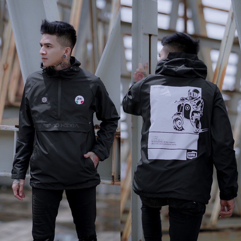 Jaket Cougle Scooter Slvhx Jaket Parasut Pria Jaket Outdoor Salviohexia Salvio Hexia