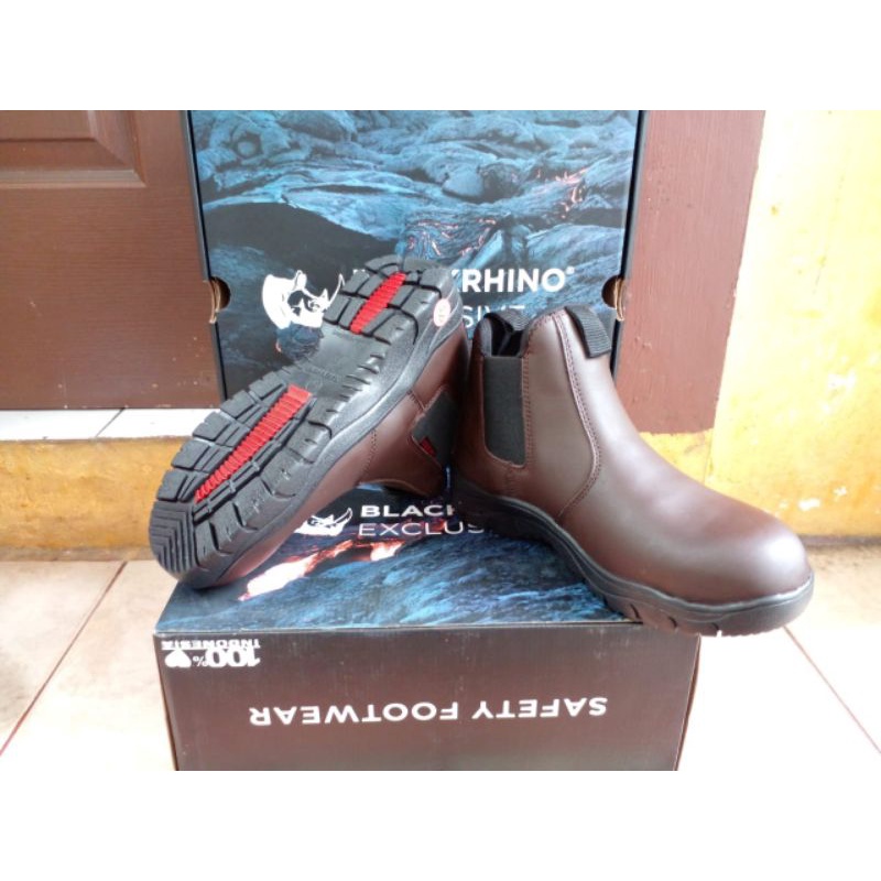 Sepatu Safety BLACK RHINO EXCLUSIVE