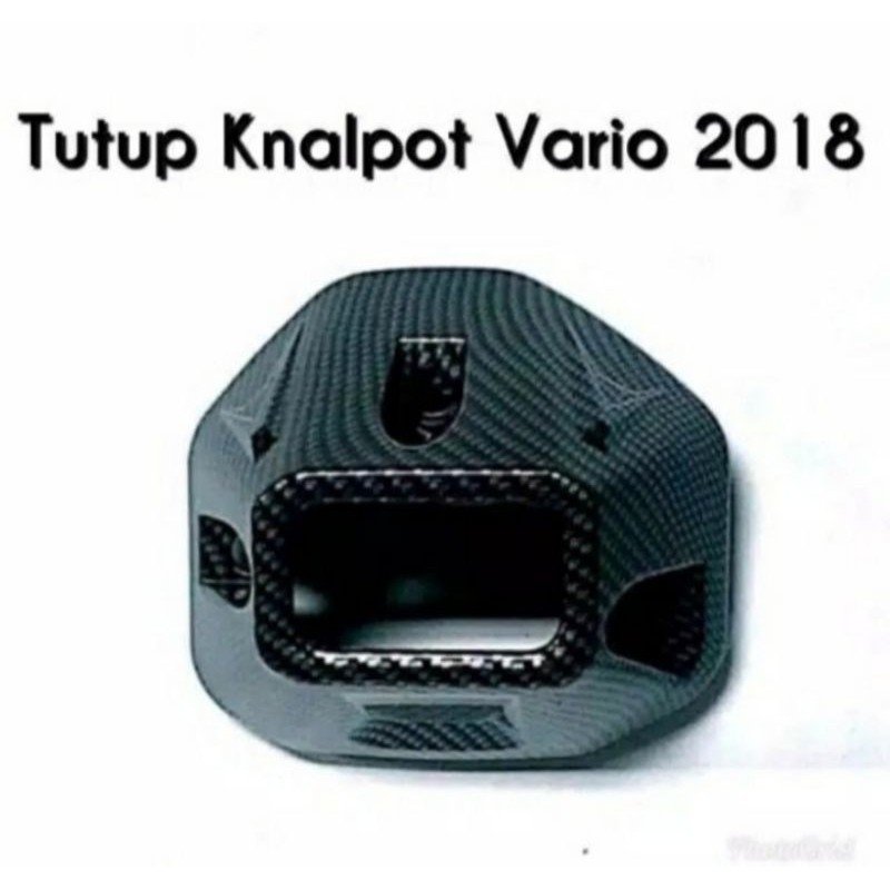 CORONG KNALPOT VARIO 150 125 NEW 2018 CARBON