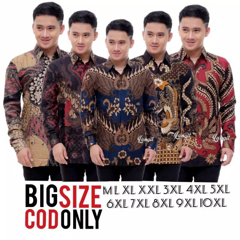 Batik jumbo BIG SIZE JUMBO XXL XXXL 3L 4L 5L 6L 7L 8L 9L 10L  MURAH BATIK JUMBO COUPLE