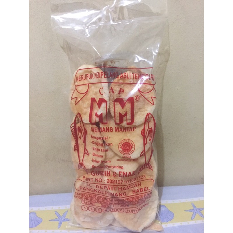 

Kerupuk/kemplang bangka MM