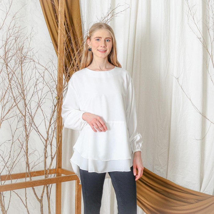 ATASAN JUMBO PUTIH LD120CM HD0393 - Putih