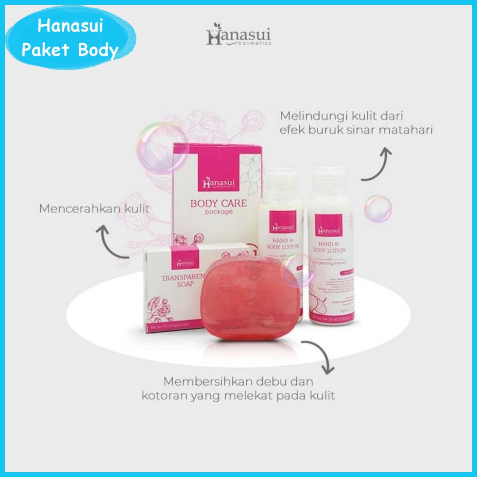 hanasui body care 3in1