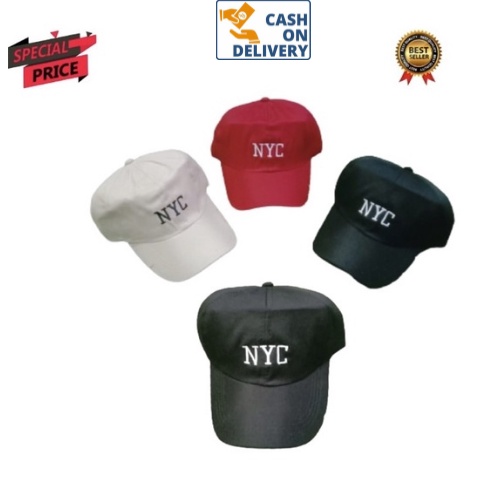 Topi  NYC Baseball Ring Besi / Topi Bordir NYC Unisex Remaja Dewasa Kualitas Disto Premium