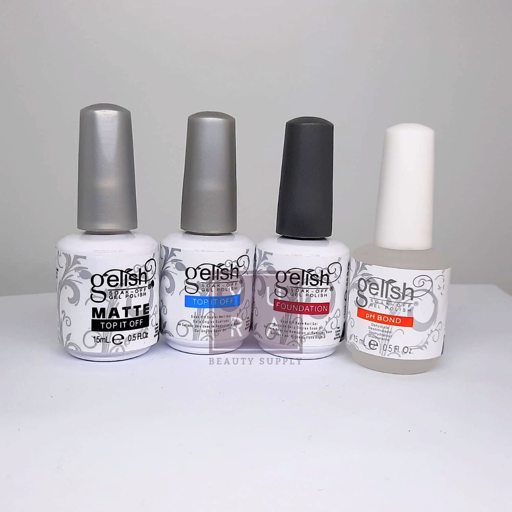 Gelish Dynamic Soak Off Gel Polish Kutek Top Coat / Base Coat / Matte Top Coat / PH BOND