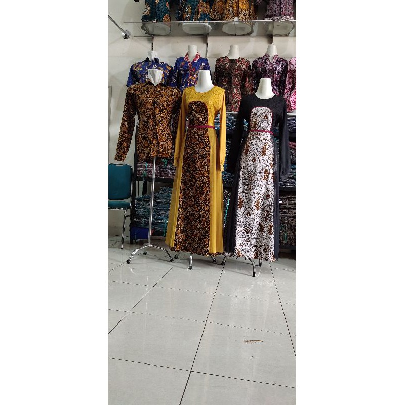 NEW FESHION COUPLE GAMIS TER HITS ORI KARYA BATIK PEKALONGAN