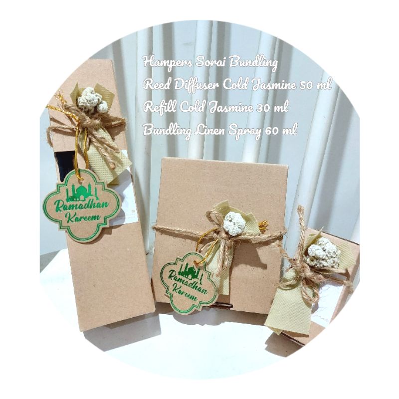 

Hampera sorai reed diffuser bundling 3 in 1